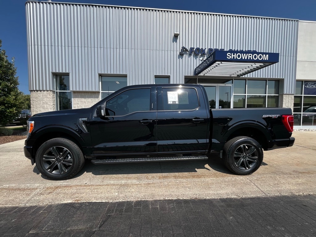 Used 2022 Ford F-150 XLT with VIN 1FTEW1EP0NFB90256 for sale in Traverse City, MI