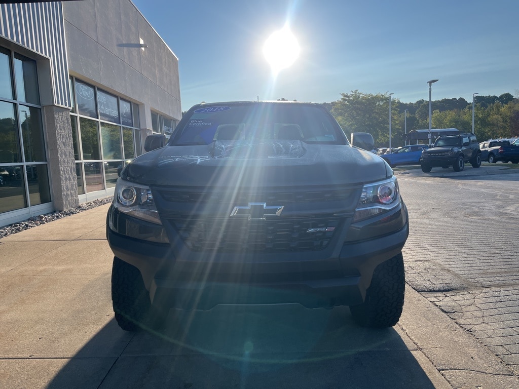 Certified 2018 Chevrolet Colorado ZR2 with VIN 1GCGTEEN6J1224893 for sale in Traverse City, MI