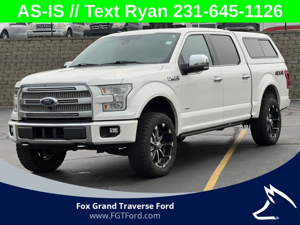 Used 2016 Ford F-150 Platinum Truck SuperCrew Cab