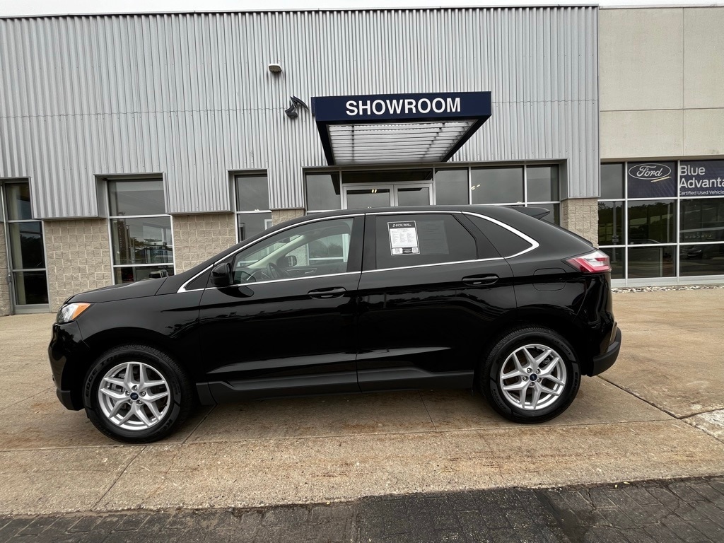 Used 2021 Ford Edge SEL with VIN 2FMPK4J91MBA49219 for sale in Traverse City, MI