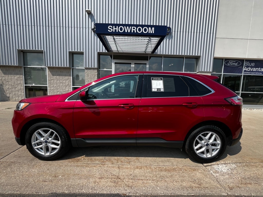 Used 2021 Ford Edge SEL with VIN 2FMPK4J96MBA19360 for sale in Traverse City, MI