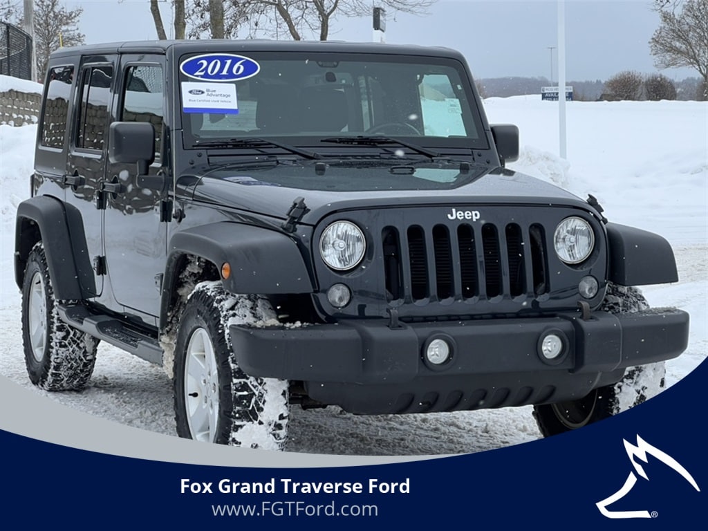 Used 2016 Jeep Wrangler JK Unlimited Unlimited Sport SUV