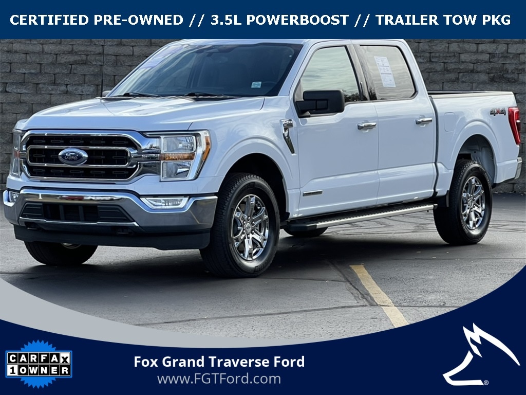 Certified 2022 Ford F-150 XLT Truck SuperCrew Cab