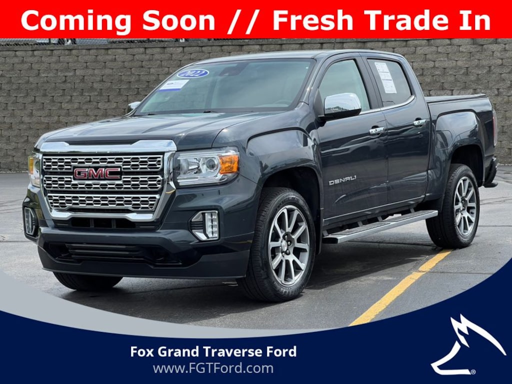 Used 2022 GMC Canyon Denali Truck Crew Cab