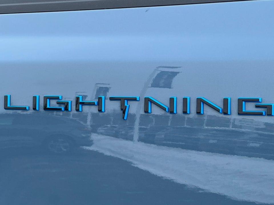 Used 2023 Ford F-150 Lightning Lariat with VIN 1FTVW1EV6PWG17294 for sale in Traverse City, MI