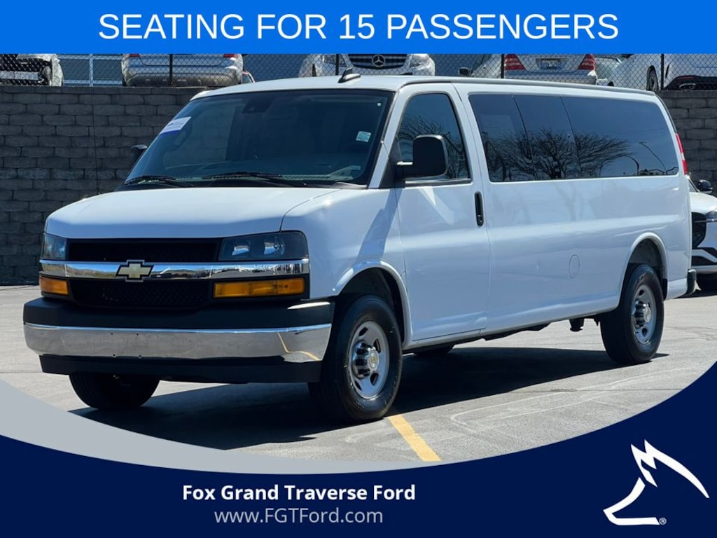 Used 2025 Chevrolet Express Cargo 3500 LT Van Extended Passenger Van