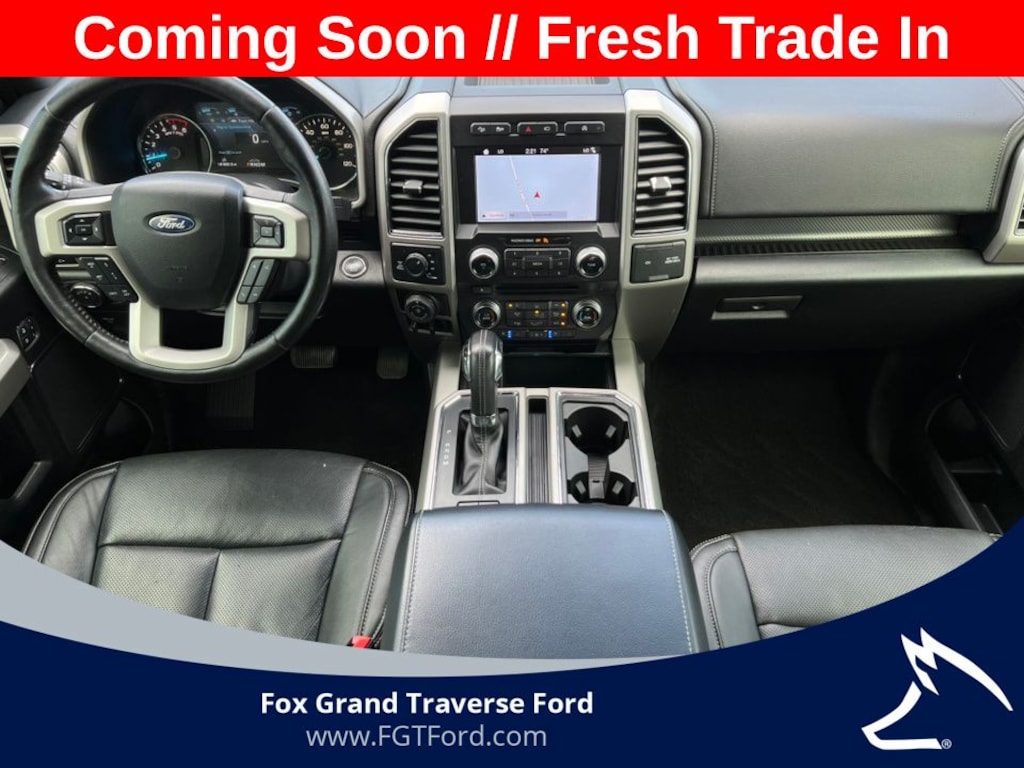 Used 2018 Ford F-150 Lariat Truck SuperCrew Cab