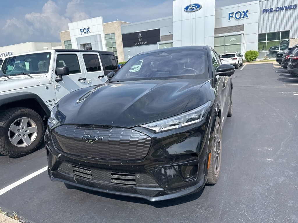 Certified 2023 Ford Mustang Mach-E GT AWD with VIN 3FMTK4SE7PMA39050 for sale in Traverse City, MI