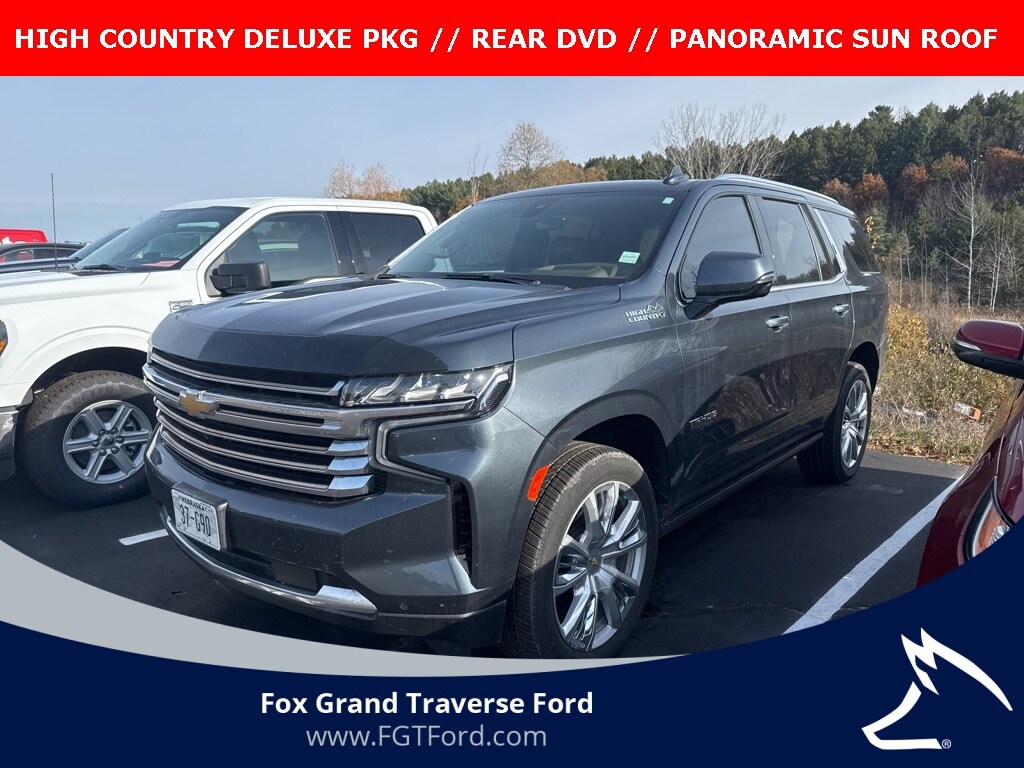 Certified 2021 Chevrolet Tahoe High Country SUV