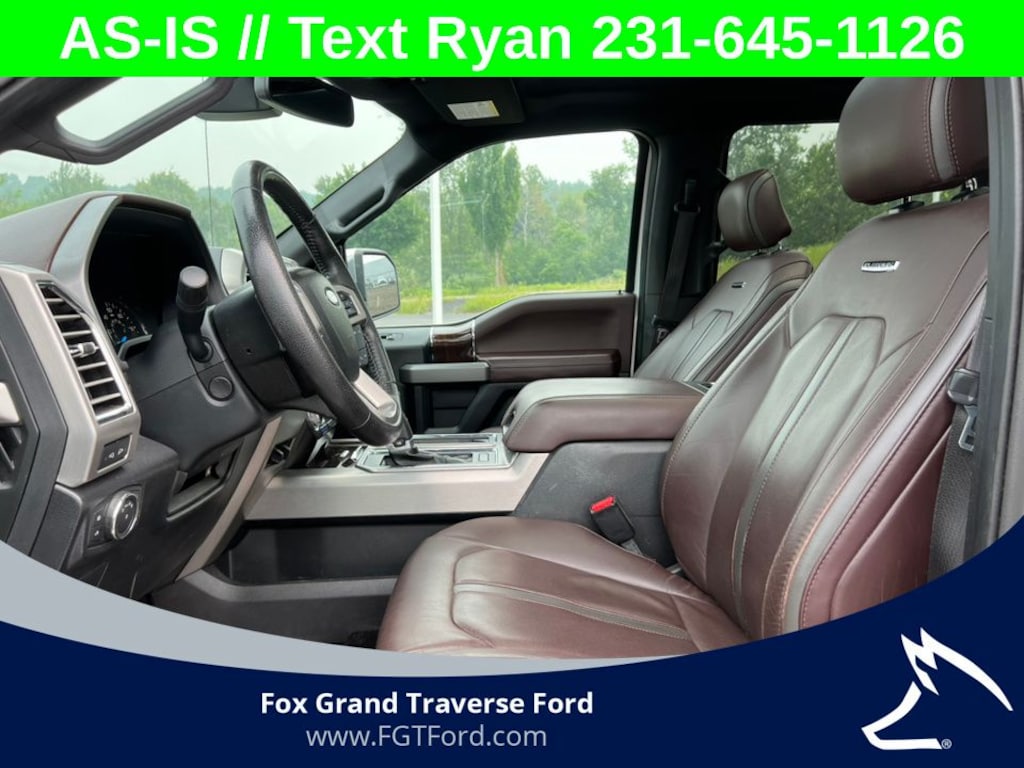 Used 2016 Ford F-150 Platinum Truck SuperCrew Cab