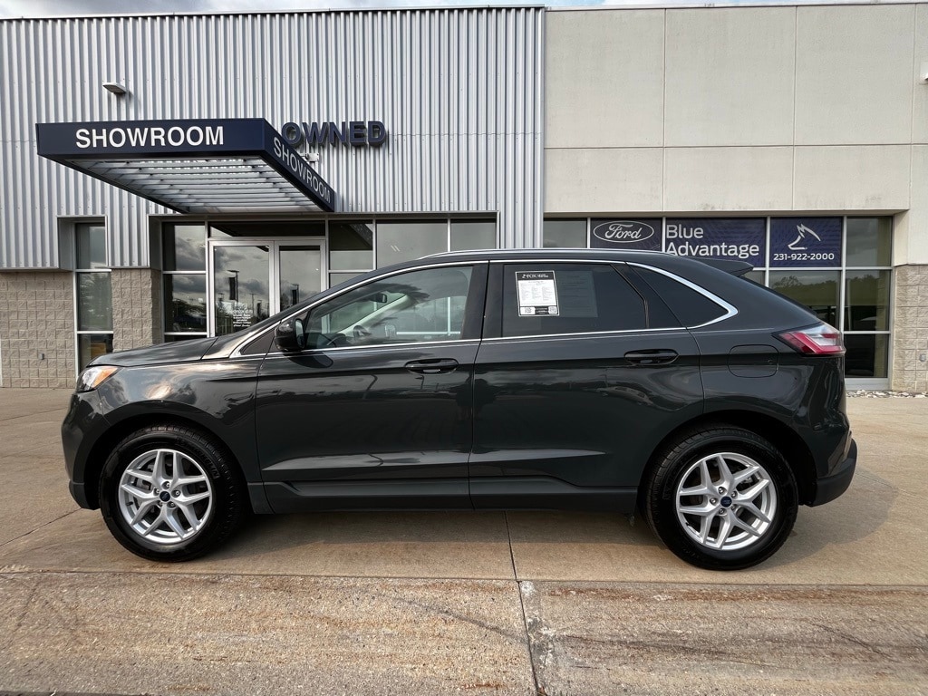 Used 2021 Ford Edge SEL with VIN 2FMPK4J92MBA20277 for sale in Traverse City, MI