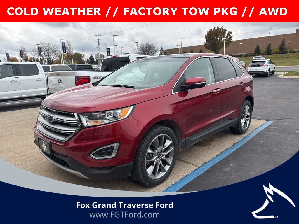 Certified 2017 Ford Edge Titanium SUV
