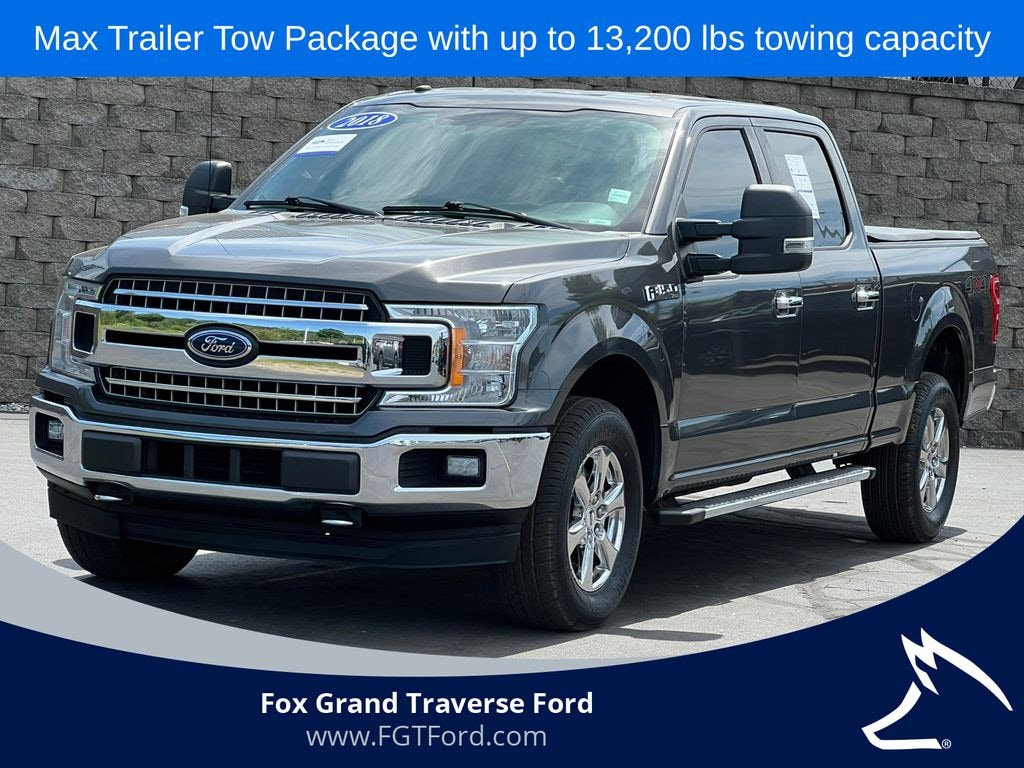 Used 2018 Ford F-150 XLT Truck SuperCrew Cab