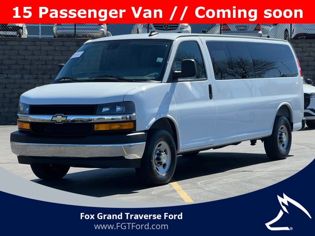 Used 2025 Chevrolet Express Cargo 3500 LT Van Extended Passenger Van