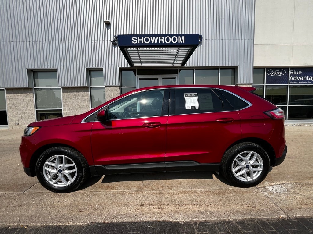 Used 2021 Ford Edge SEL with VIN 2FMPK4J97MBA10621 for sale in Traverse City, MI