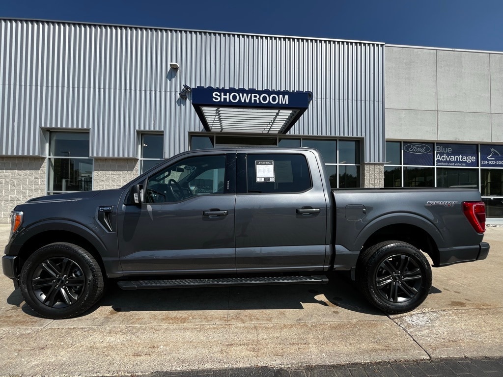 Used 2022 Ford F-150 XLT with VIN 1FTEW1EP0NFC04768 for sale in Traverse City, MI