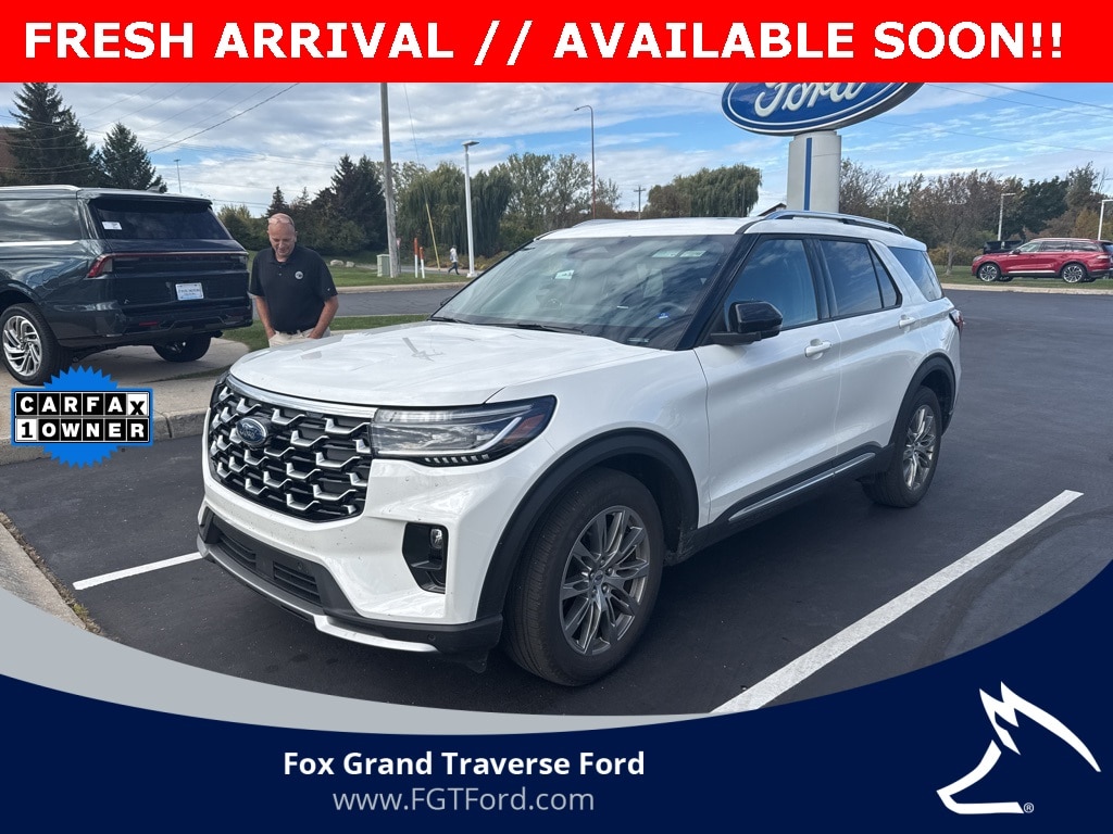 Certified 2025 Ford Explorer Platinum SUV