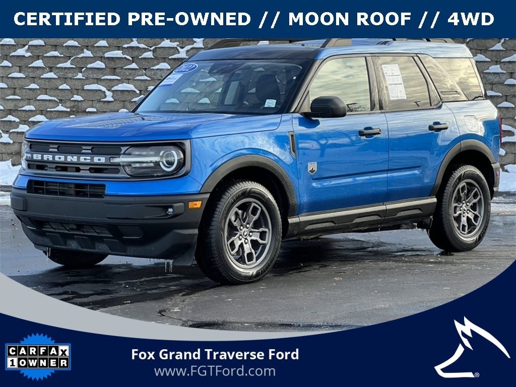 Certified 2022 Ford Bronco Sport Big Bend SUV