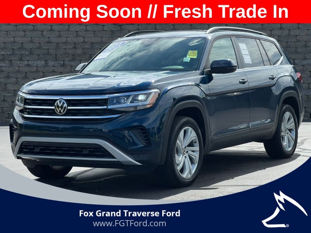 Used 2021 Volkswagen Atlas 3.6L V6 SE w/Technology SUV