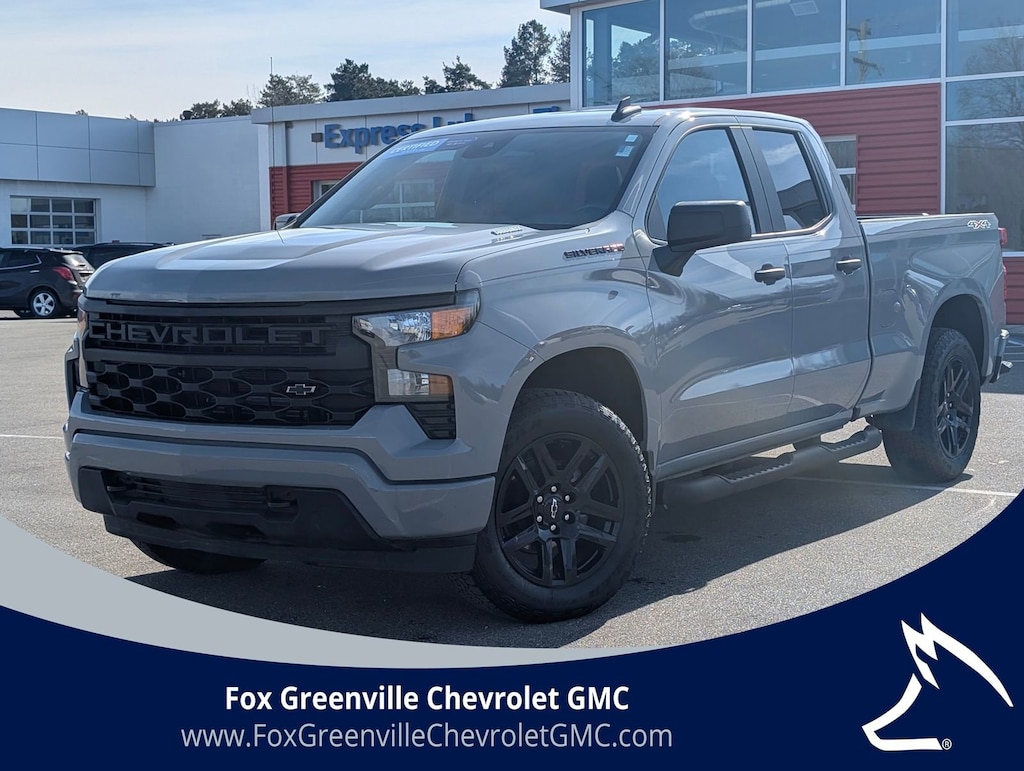 Certified 2024 Chevrolet Silverado 1500 Custom Truck Double Cab