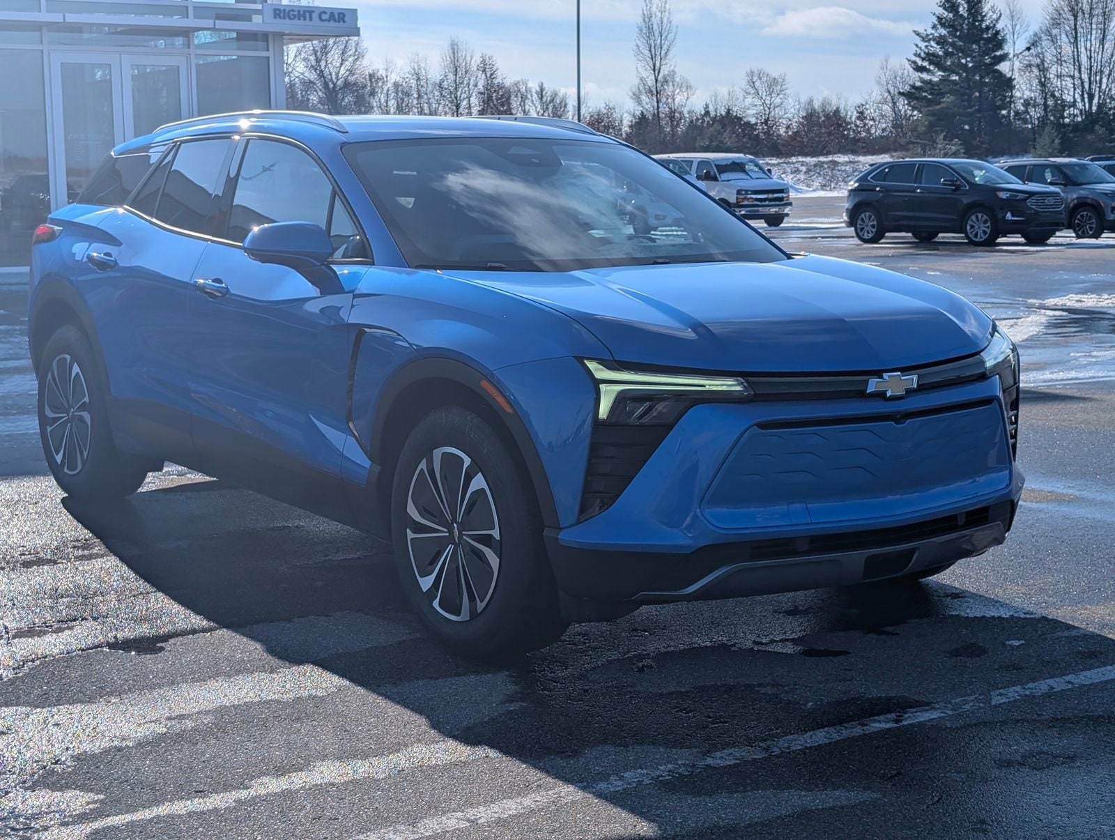 Used 2024 Chevrolet Blazer EV LT with VIN 3GNKDBRJ8RS199901 for sale in Greenville, MI