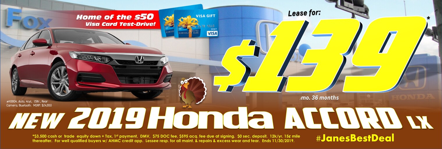 Honda Dealership Fox Honda Auburn, NY