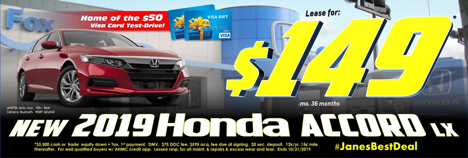 Honda Dealership Fox Honda Auburn, NY