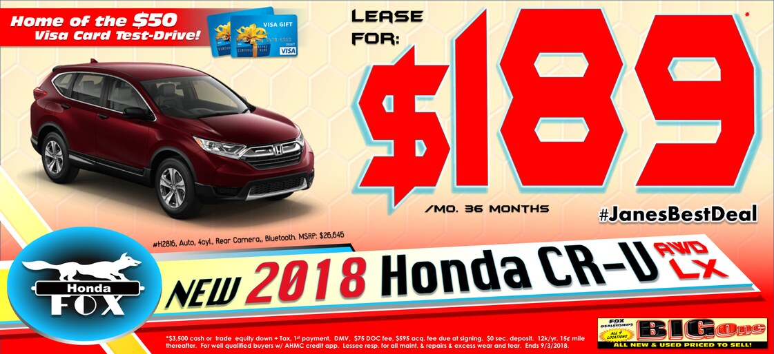 Fox Honda Honda Dealership in Auburn, NY