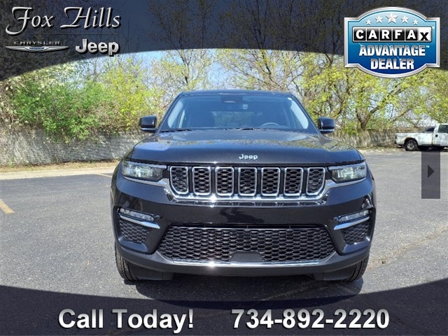 Certified 2023 Jeep Grand Cherokee Limited with VIN 1C4RJHBG0P8825044 for sale in Plymouth, MI