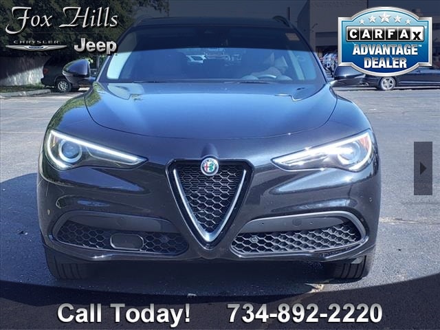 Used 2021 Alfa Romeo Stelvio Ti with VIN ZASPAKBN6M7D17608 for sale in Plymouth, MI