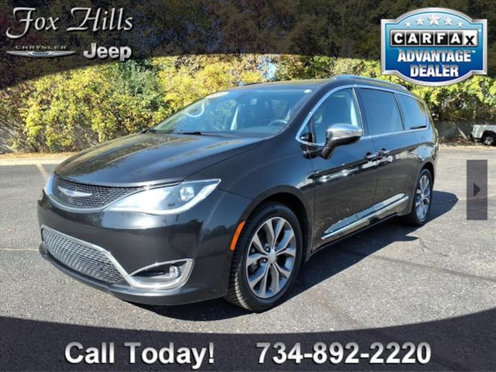Used 2020 Chrysler Pacifica Limited Van Passenger Van