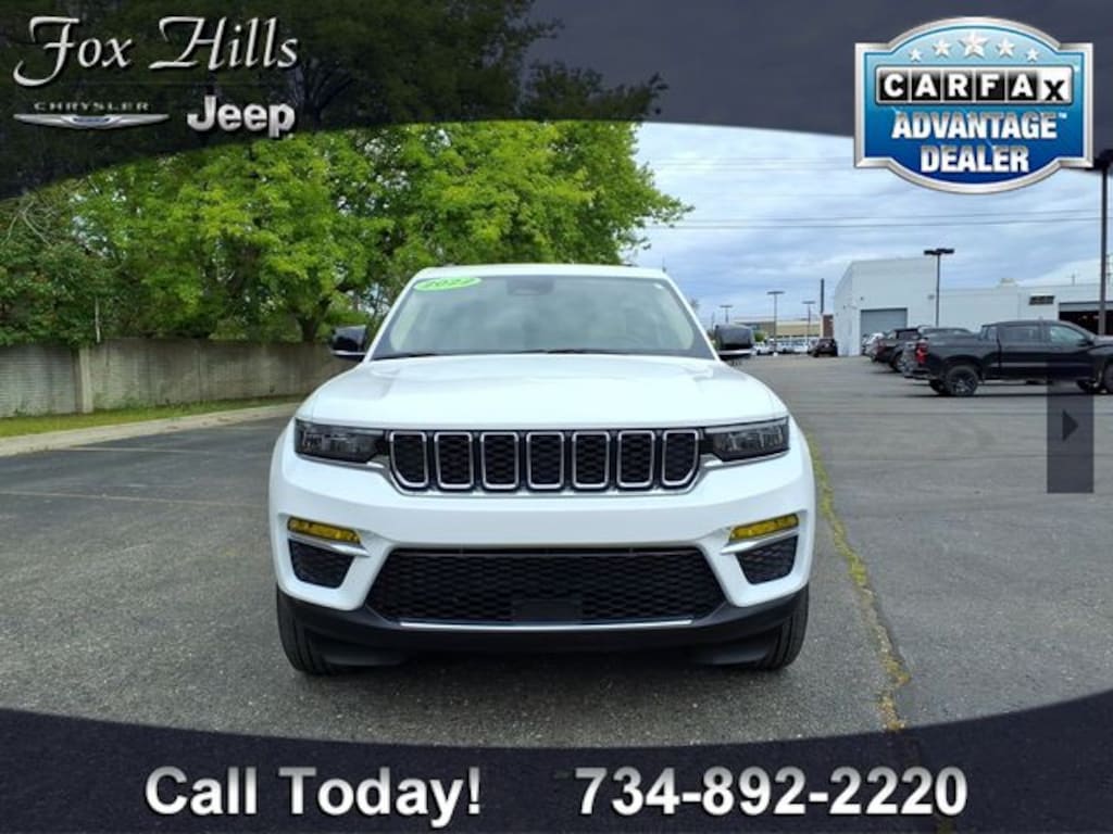 Used 2022 Jeep Grand Cherokee Limited SUV