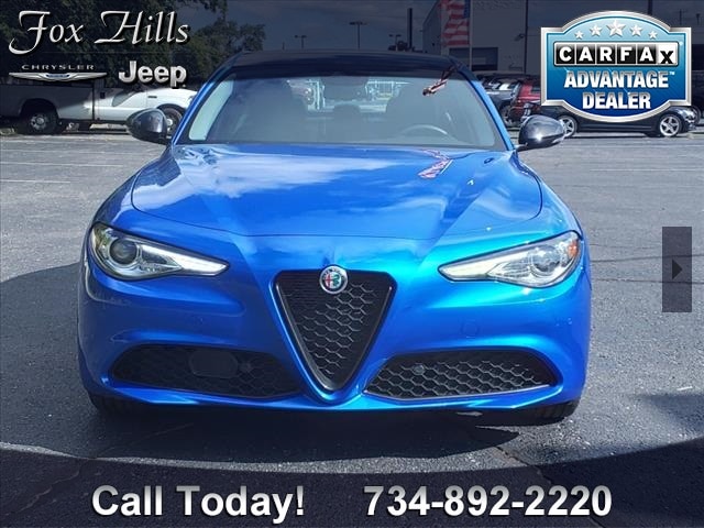 Used 2021 Alfa Romeo Giulia Ti with VIN ZARFANBN2M7649556 for sale in Plymouth, MI