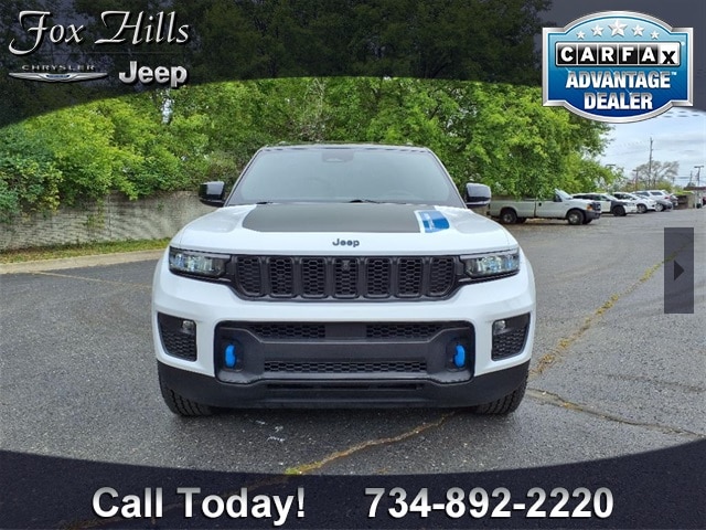 Used 2022 Jeep Grand Cherokee Trailhawk 4xe with VIN 1C4RJYC60N8716781 for sale in Plymouth, MI