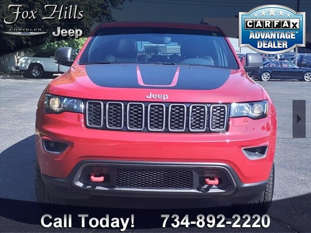 Certified 2021 Jeep Grand Cherokee Trailhawk with VIN 1C4RJFLG5MC798905 for sale in Plymouth, MI