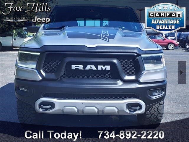 Used 2021 RAM Ram 1500 Pickup Rebel with VIN 1C6SRFLT8MN566012 for sale in Plymouth, MI