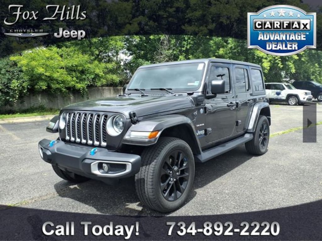 Used 2023 Jeep Wrangler 4xe Sahara SUV