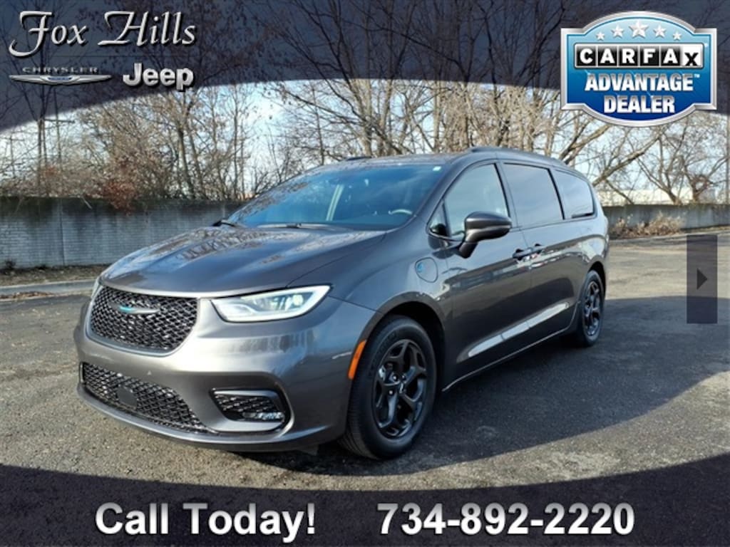 Used 2021 Chrysler Pacifica Hybrid Limited Van Passenger Van