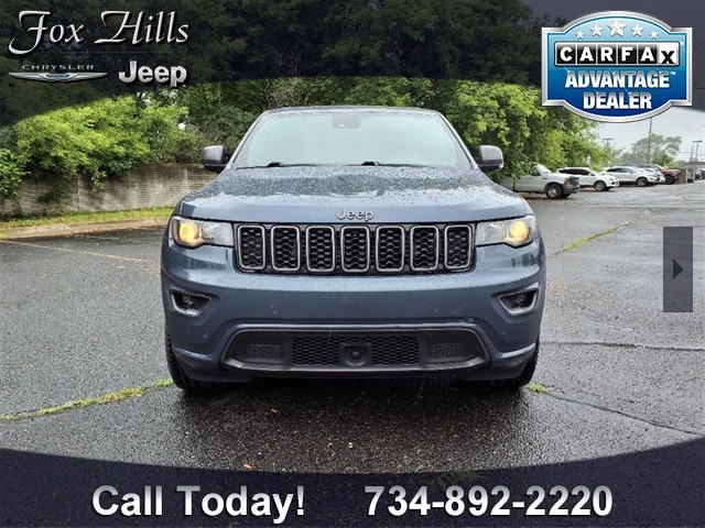 Used 2021 Jeep Grand Cherokee 80th Edition with VIN 1C4RJFBG1MC568036 for sale in Plymouth, MI