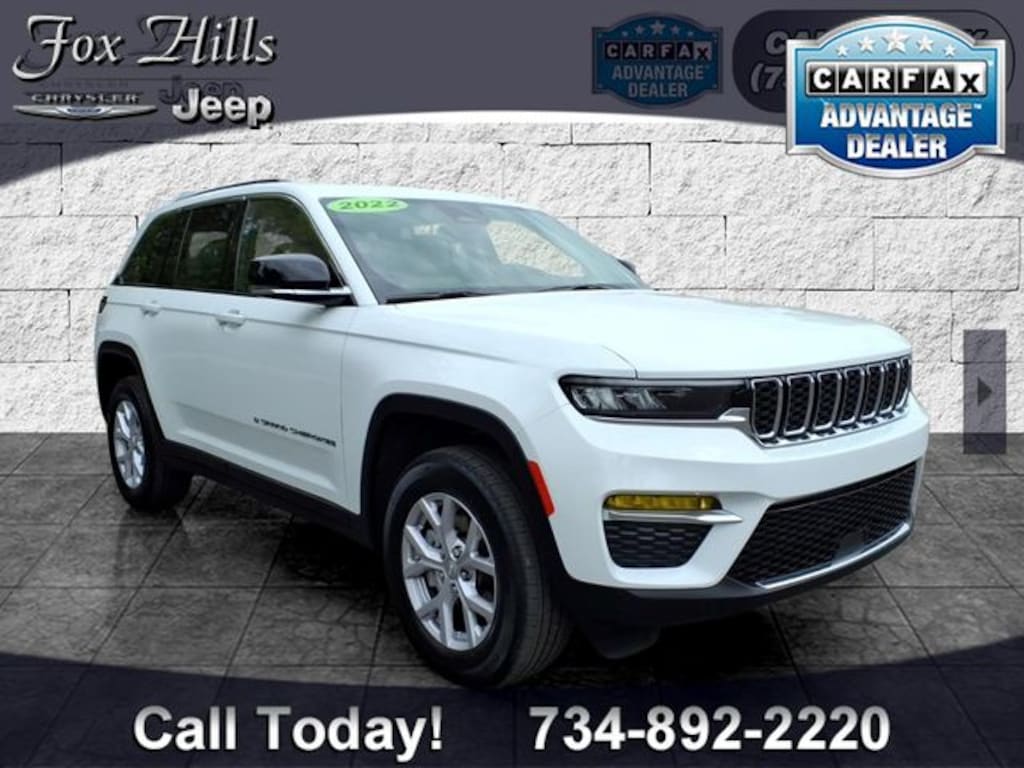 Used 2022 Jeep Grand Cherokee Limited SUV