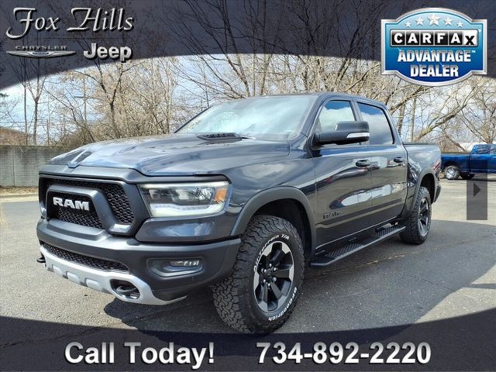 Used 2019 Ram 1500 Rebel Truck Crew Cab