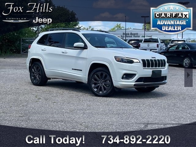 Used 2019 Jeep Cherokee High Altitude with VIN 1C4PJMDN4KD334164 for sale in Plymouth, MI