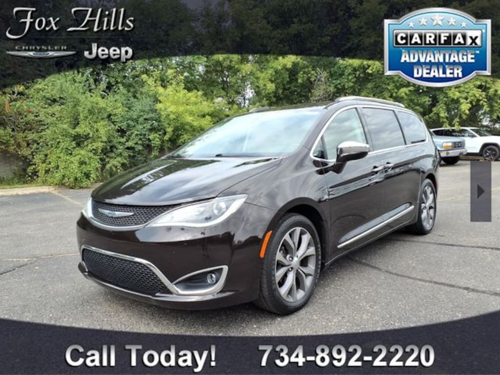 Used 2019 Chrysler Pacifica Limited Van Passenger Van
