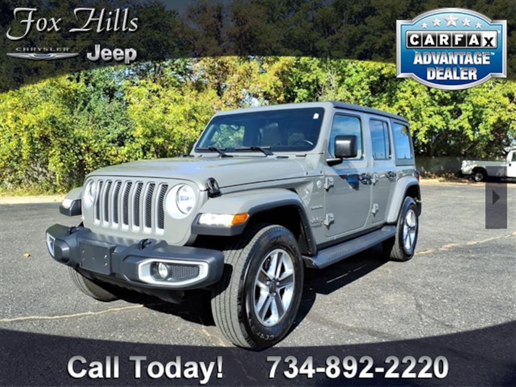 Used 2020 Jeep Wrangler Unlimited Sahara SUV