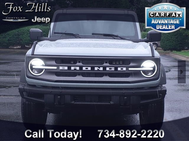 Used 2022 Ford Bronco 4-Door Big Bend with VIN 1FMDE5BH3NLA83492 for sale in Plymouth, MI