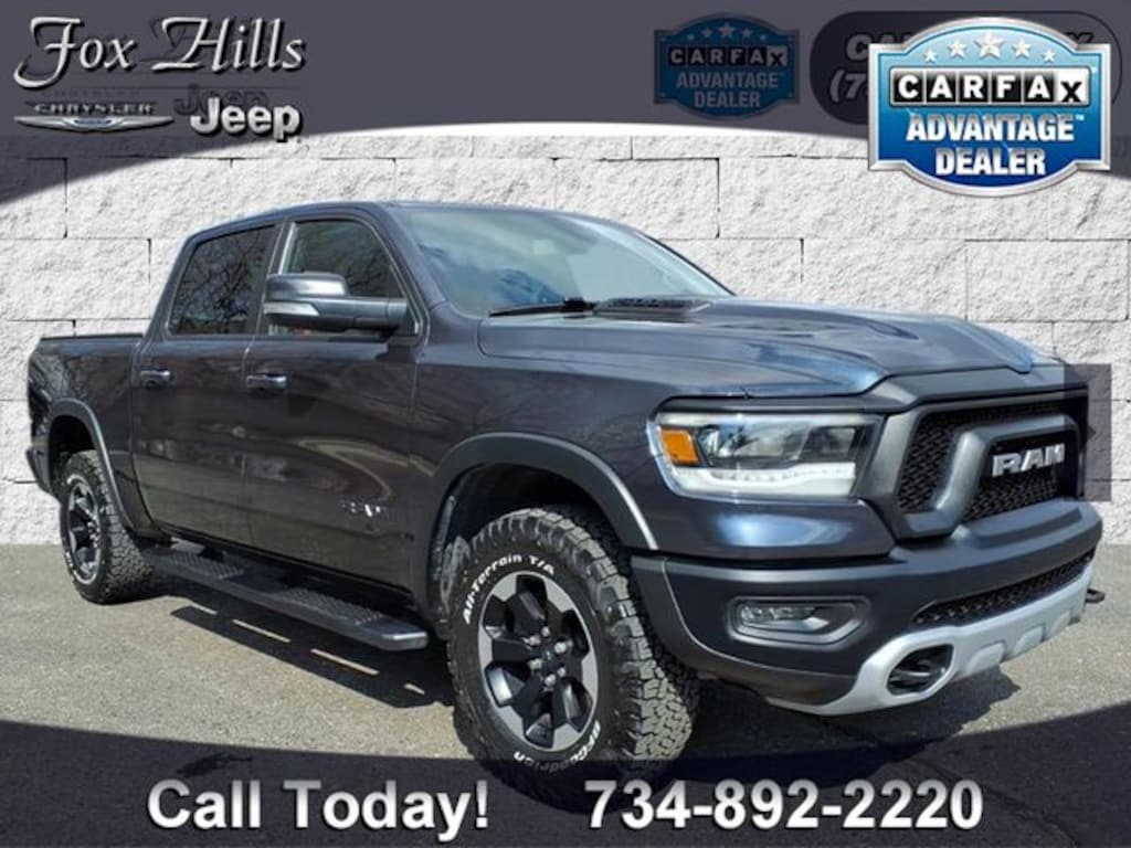Used 2019 Ram 1500 Rebel Truck Crew Cab