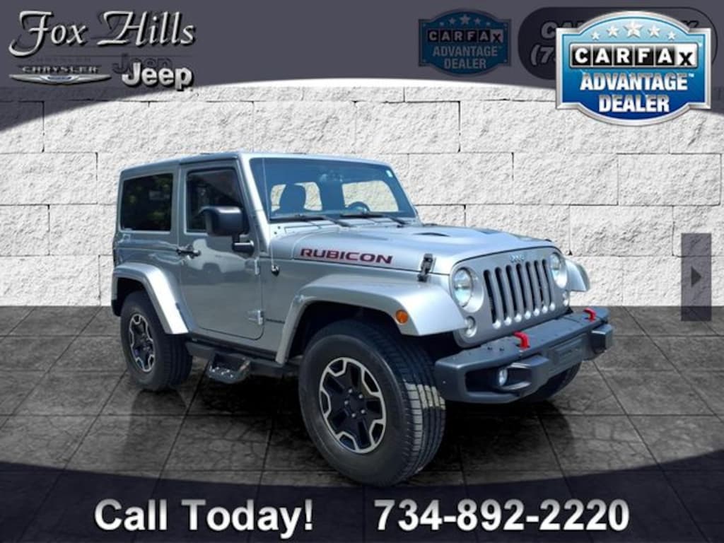 Used 2016 Jeep Wrangler JK Rubicon 4x4 SUV