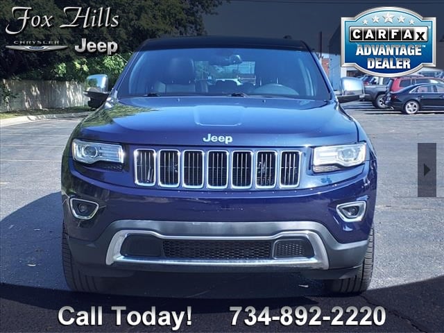 Used 2015 Jeep Grand Cherokee Limited with VIN 1C4RJFBG7FC178769 for sale in Plymouth, MI