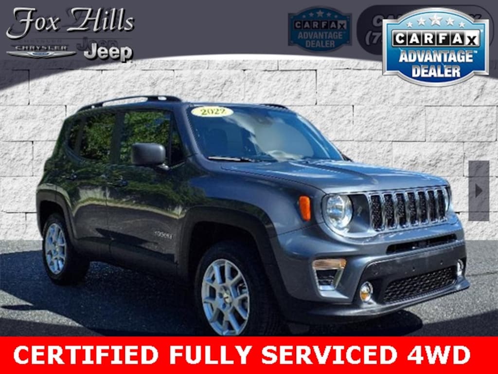 Used 2022 Jeep Renegade Latitude SUV