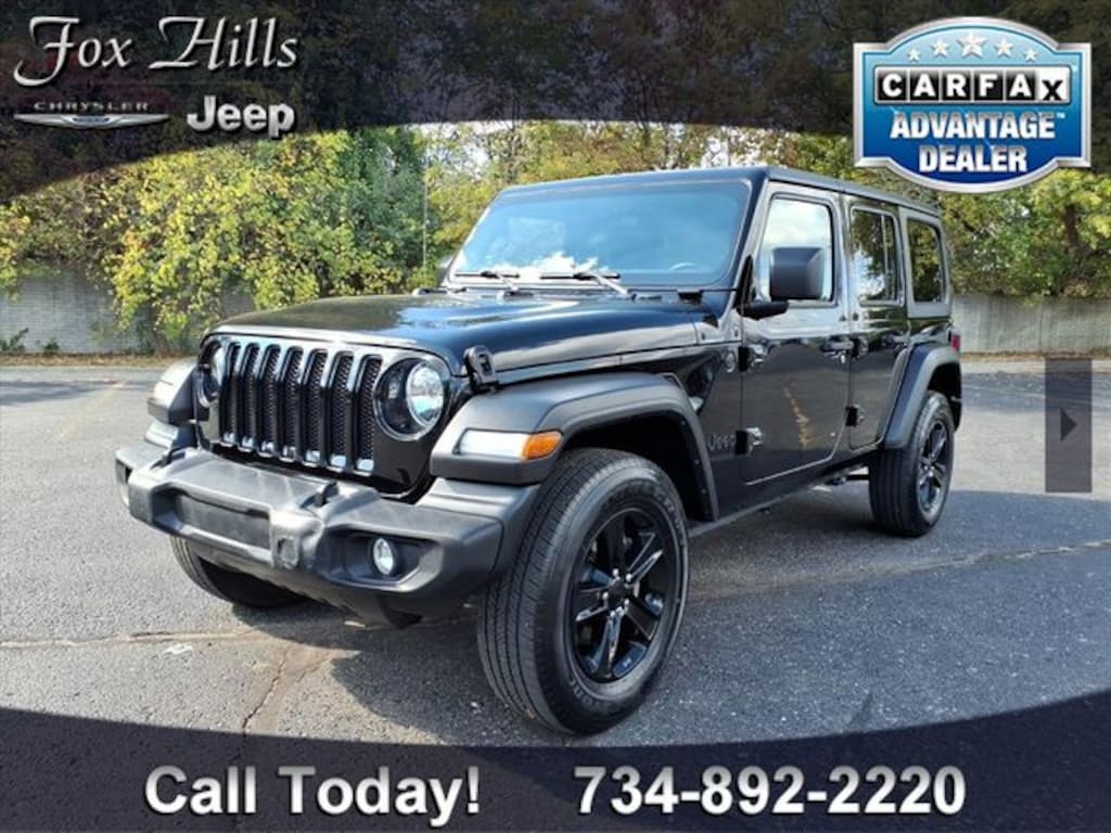 Used 2022 Jeep Wrangler Unlimited Sport SUV